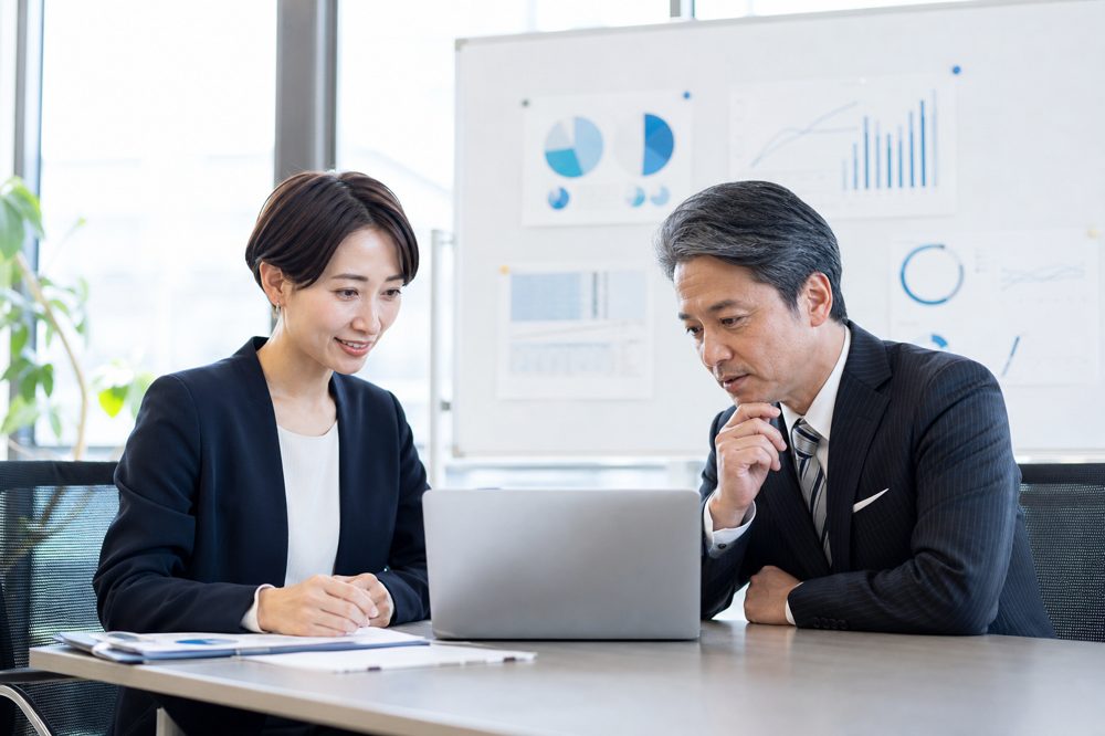 健康経営の推進体制とKPI管理のイメージ
