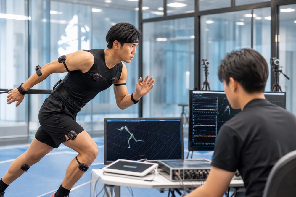 愛知県のスポーツ施設でセンサーとデータ分析を活用するアスリートの能力測定セッション