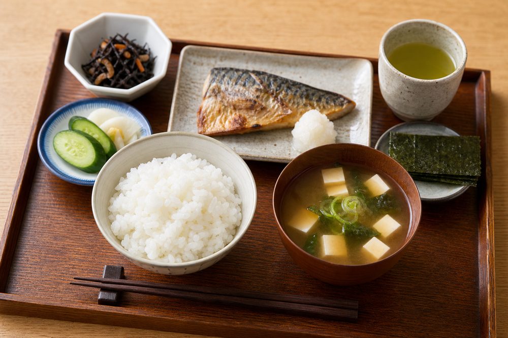 認知症予防に理想的な日本の朝食の例