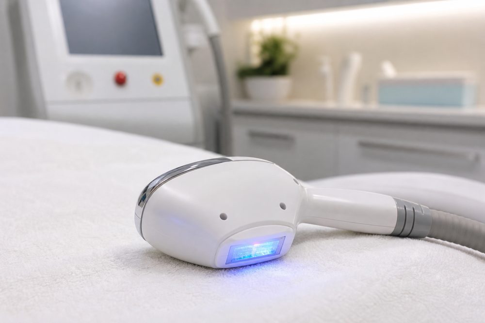業務用IPL脱毛器のクローズアップイメージ